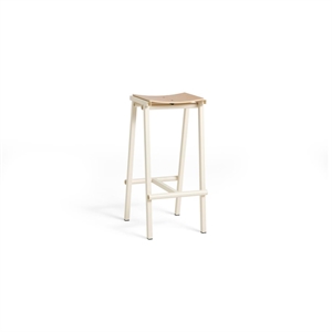 HAY Taburete 8 Barkruk H75 Eggshell