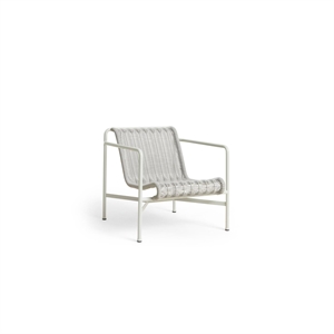 HAY Palissade Cord Fauteuil Laag Wolkgrijs