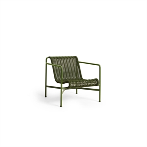 HAY Palissade Cord Fauteuil Laag Olijfgroen