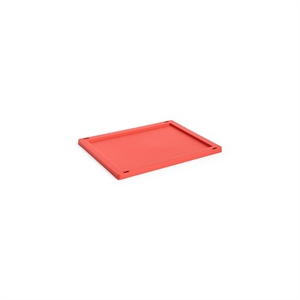 HAY Kleurkratdeksel voor Box Medium Rood