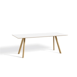 HAY CPH30 Eettafel L200 Eiken/ Wit