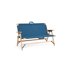 HAY Outdoor Market Sofa Blauw/ Beige