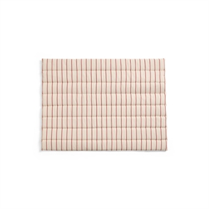 HAY Outdoor Market kussen voor bank, Beige/ Rood