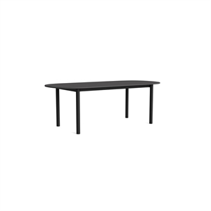 HAY Annex Oblong Eettafel L220 Donkergrijs/Antraciet