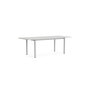 HAY Annex Overhang Eettafel L220 Wolkgrijs/ Aluminium