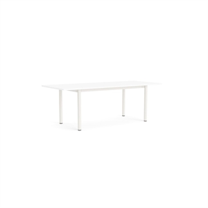 HAY Annex Overhang Eettafel L220 Crème Wit/ Wit