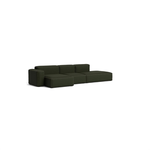 HAY Mags Soft Low 3-zitsbankcombinatie 4 Links Maglia Donkergroen