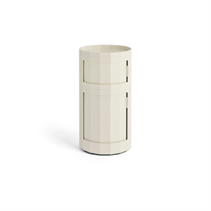 HAY Facet 110 Cabinet met Wielen, Eierschaalkleur
