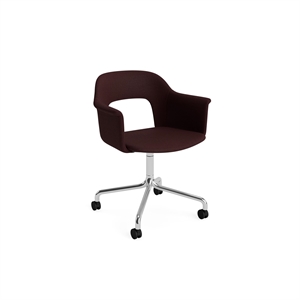 HAY Layout 264 Eetkamerstoel met Armleuning en Draaifunctie Vidar 693/ Aluminium