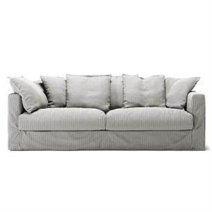 Decotique Le Grand Air 3-zitsbank Ash Stripe/Linnen