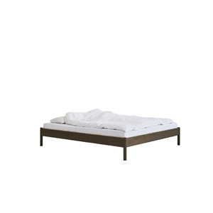 Rye Sleep Alken Bedframe Zonder Hoofdbord 150x200 Gerookt Eiken