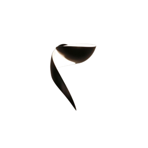 Serge Mouille Flame Wandlamp Klein Zwart