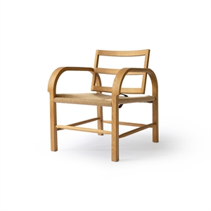 Mazo ARCH Weave Fauteuil, Naturel/geolied Eikenhout