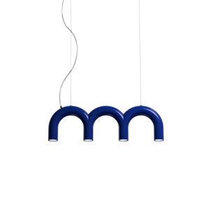 Oblure Arch Triplette Hanglamp Blauw