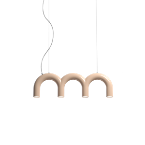 Oblure Arch Triplette Hanglamp Naakt