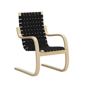 Artek 406 Fauteuil Zwart