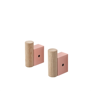 Muuto Attach Knage Eik/Rose 2 St.
