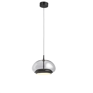 Loom Design Avalon Hanglamp Gerookt/ Zwart Chroom