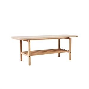 Andersen Furniture B3 Bank Wit Gelakt Eiken
