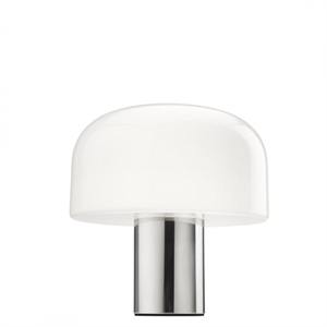 Flos Bellhop T Tafellamp Licht Aluminium/Glas