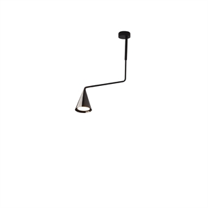 TOOY Gordon 561.11A Plafondlamp Mat Zwart