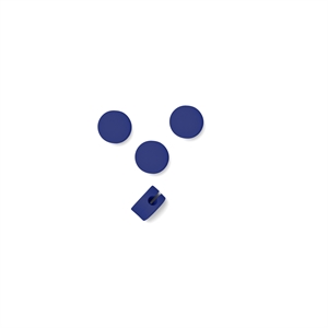 Pedestal Cable Dots Ultra Marine