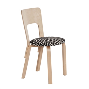 artek 66 Eetkamerstoel Berk/ Zebra