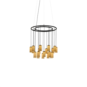 Santa & Cole Cirio Kroonluchter S Hanglamp Wit Pana/Porselein