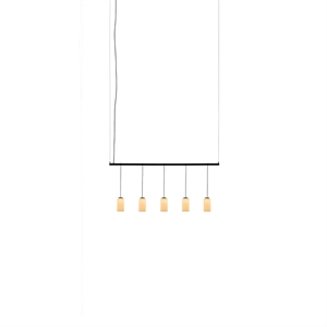 Santa & Cole Cirio Lineal 1 Módulo Hanglamp Wit Opaal/glas