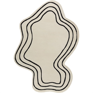 Decotique Curve Tapijt 300x400 Gebroken Wit