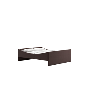 Rye Sleep gebogen bedframe 180x210 donkerbruin