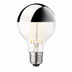 Design by Us Willekeurige Bulb XL E27 LED 3,5W Zilver