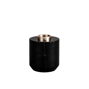 Design By Us Sons Of Marble Enkele Kaarsenhouder Klein Zwart