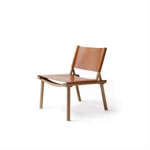 Nikari December Fauteuil Eiken/Gerookt Eiken/Cognac