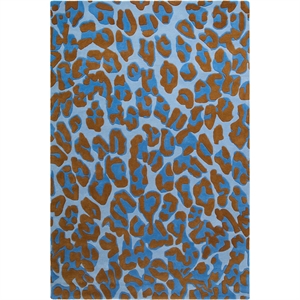 Decotique Luipaard Tapijt 180x270 cm Blauw