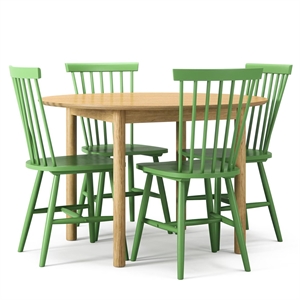 Eettafelset van Department Wood, Eiken/ Groen