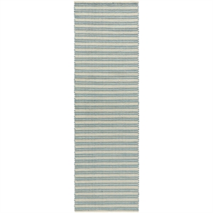 Decotique Dune Mat 75x250 Dusty Blue/ Gebroken Wit