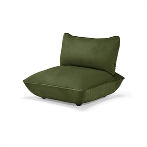 Fatboy Sumo Recycled Velvet Seat Diepgroen