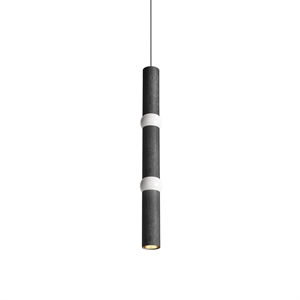 Oblure Lightbone Plafondlamp/ Hanglamp Groot Zwart