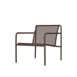Ferm Living Dapple Buitenfauteuil met Armleuningen Donkere Chocolade