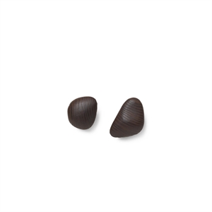 Ferm Living Cairn Haken Set van 2 Bruin