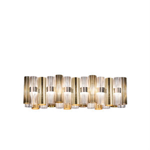 SLAMP La Lollo Lineaire Hanglamp 100 Goud