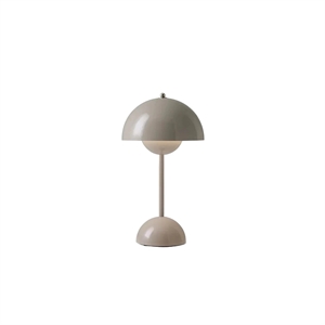 &Tradition Flowerpot VP9 Draagbare Lamp Grijs Beige
