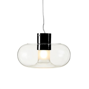 FontanaArte Fontanella Hanglamp Medium Chroom/ Zwart