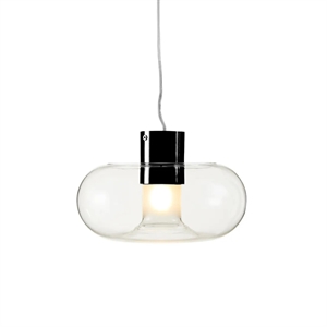 FontanaArte Fontanella Hanglamp Medium Chroom/ Zwart