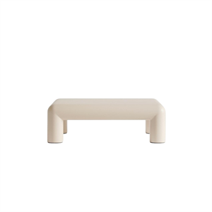 FORMARKIVET Cubio Salontafel 110x80 Semi-glanzend Beige