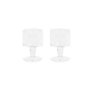Frama 0405 Steelglas Set van 2 Klein 65ml Helder