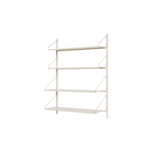 Frama Boekenkast met Één Sectie, 108,4 x 80 cm , Warm Wit