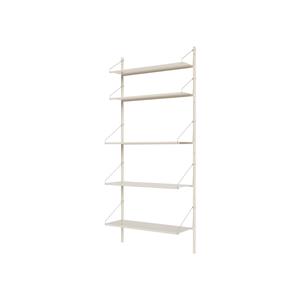 Frama Boekenkast met Één Sectie, 185,2 x 80 cm , Warm Wit