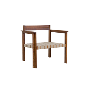 Frama Symmetry eetkamerstoel honing essen/havermout